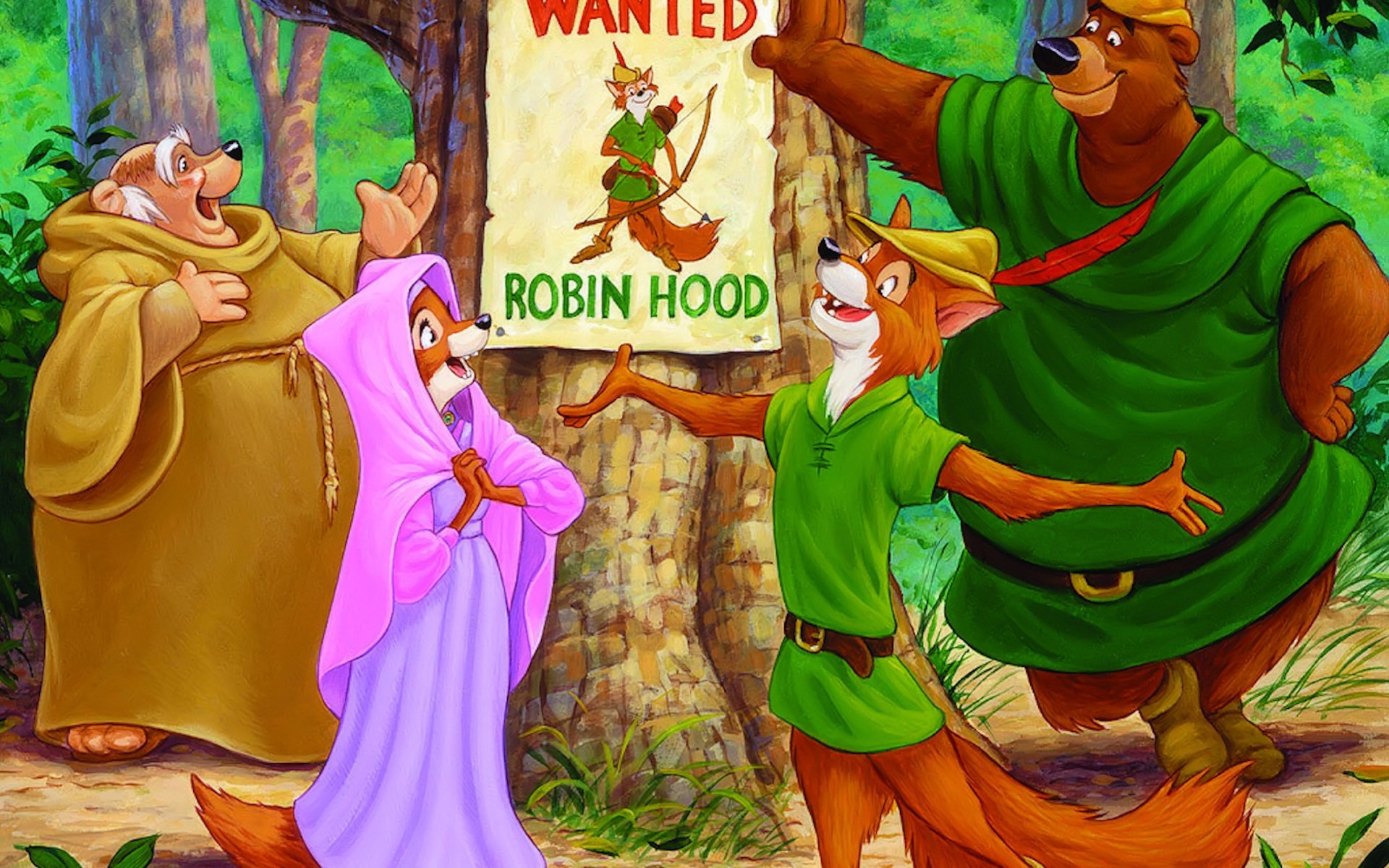 Robin Hood Disney Wallpaper