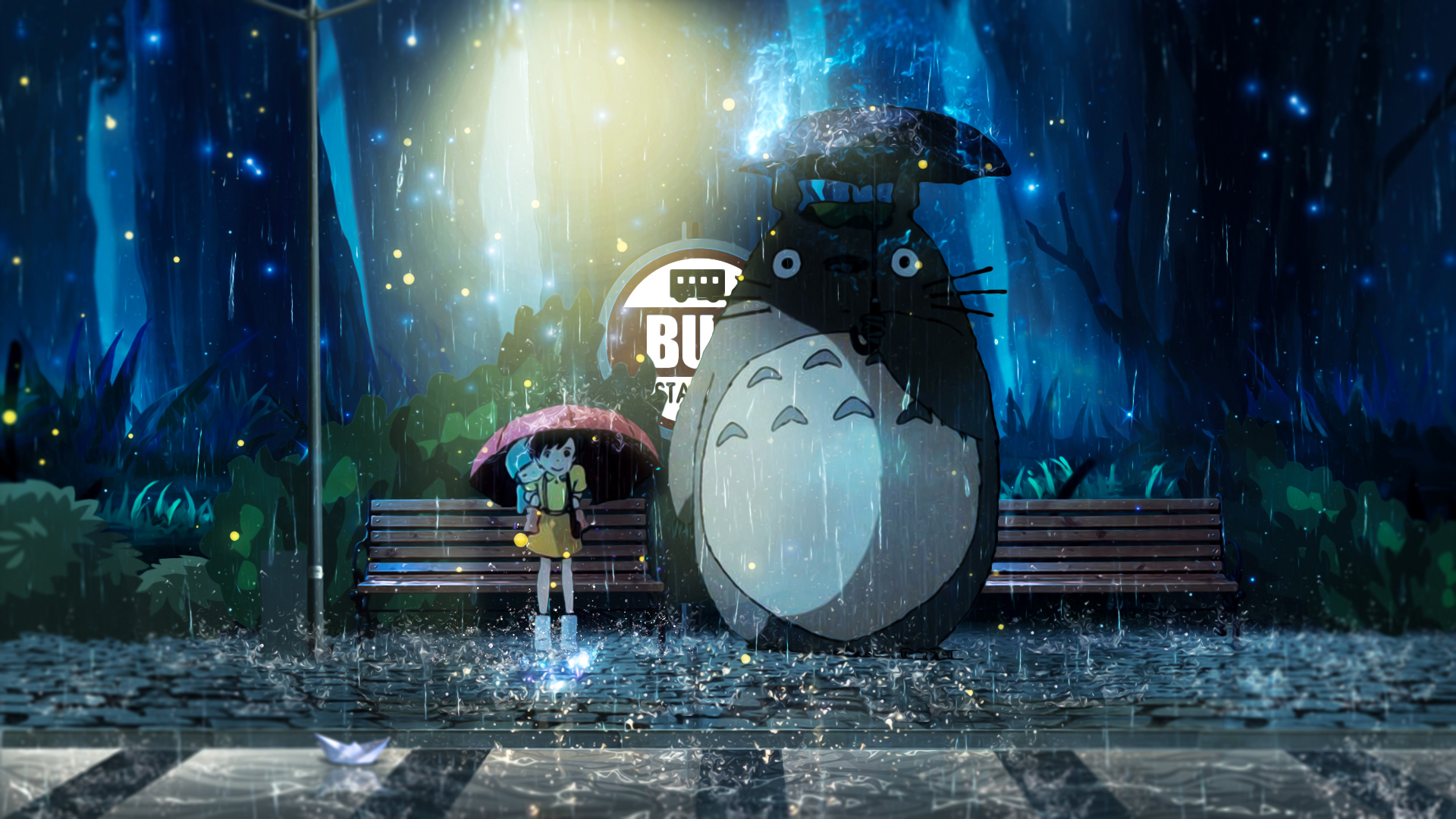 Desktop Wallpaper 4k Totoro Totoro Neighbor - Wallpaper 4K