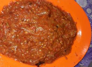 Foto resep Sambal Pecel Lele Lamongan Mas Ficky