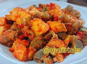 Foto resep Sambel goreng ati ampela kentang