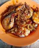 Udang Asam Manis Pedas