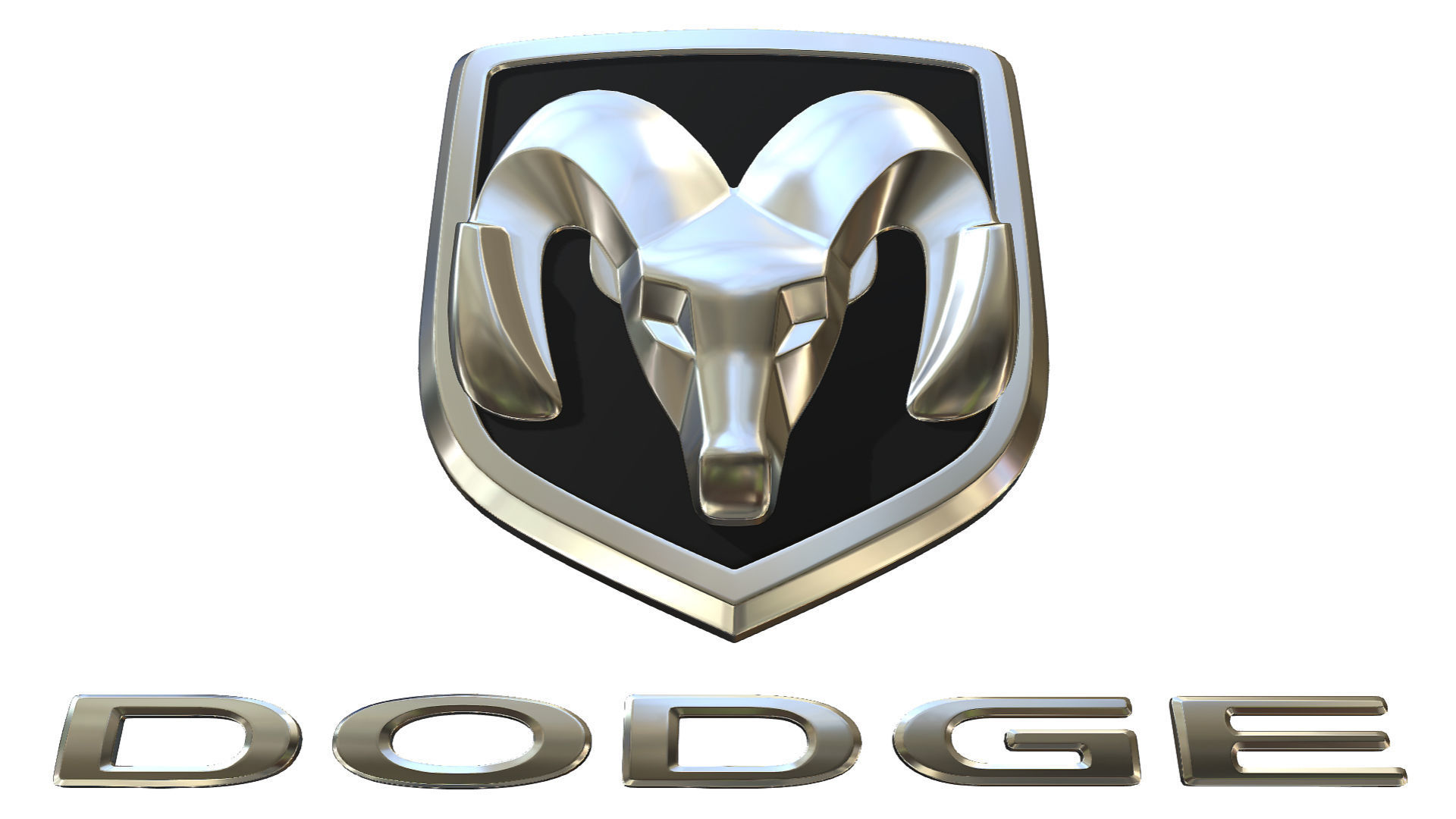 dodge logo 3D model | CGTrader