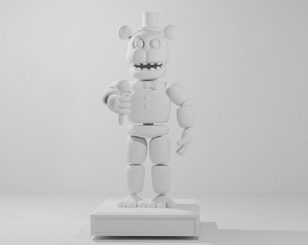 Freddy Fazbear 3D print model