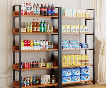 Modern Supermarket Shelf-ID:305376052