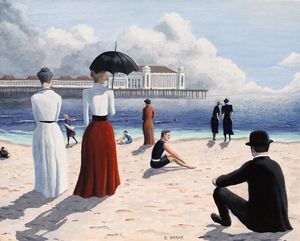 Atlantic City Beach - Dave Rheaume Artist