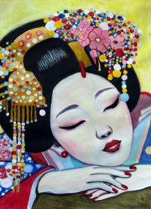 Sleeping geisha