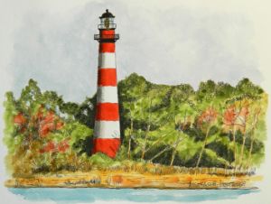 Assategue Island Lighthouse