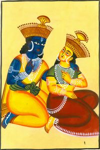 RADHA AND KRISHNA