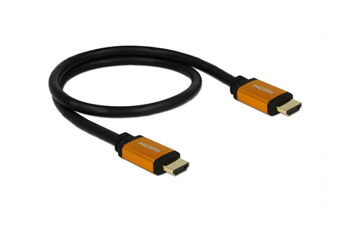 DeLOCK HDMI 2.1 kabel, 8K@60Hz - Round