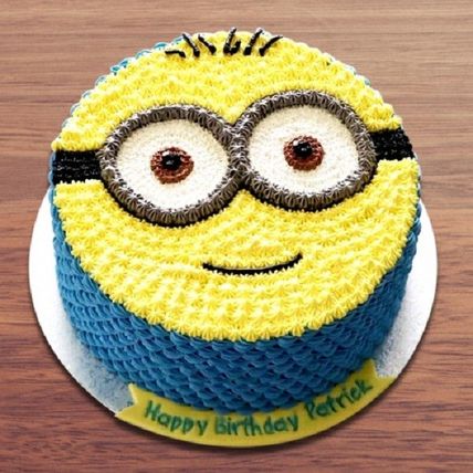 Happy Minion Cake