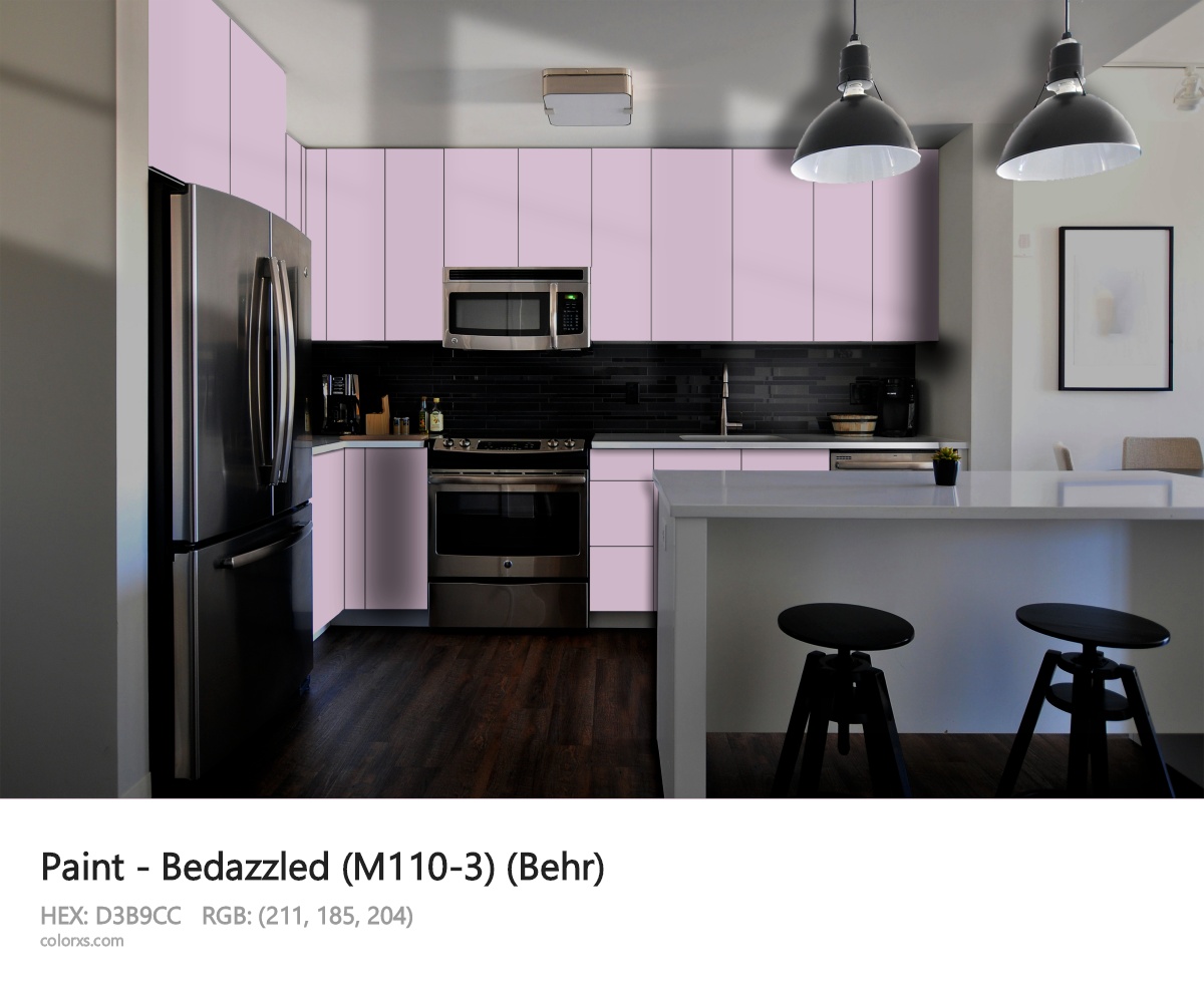 Behr Bedazzled (M110-3) Paint modular kitchen design