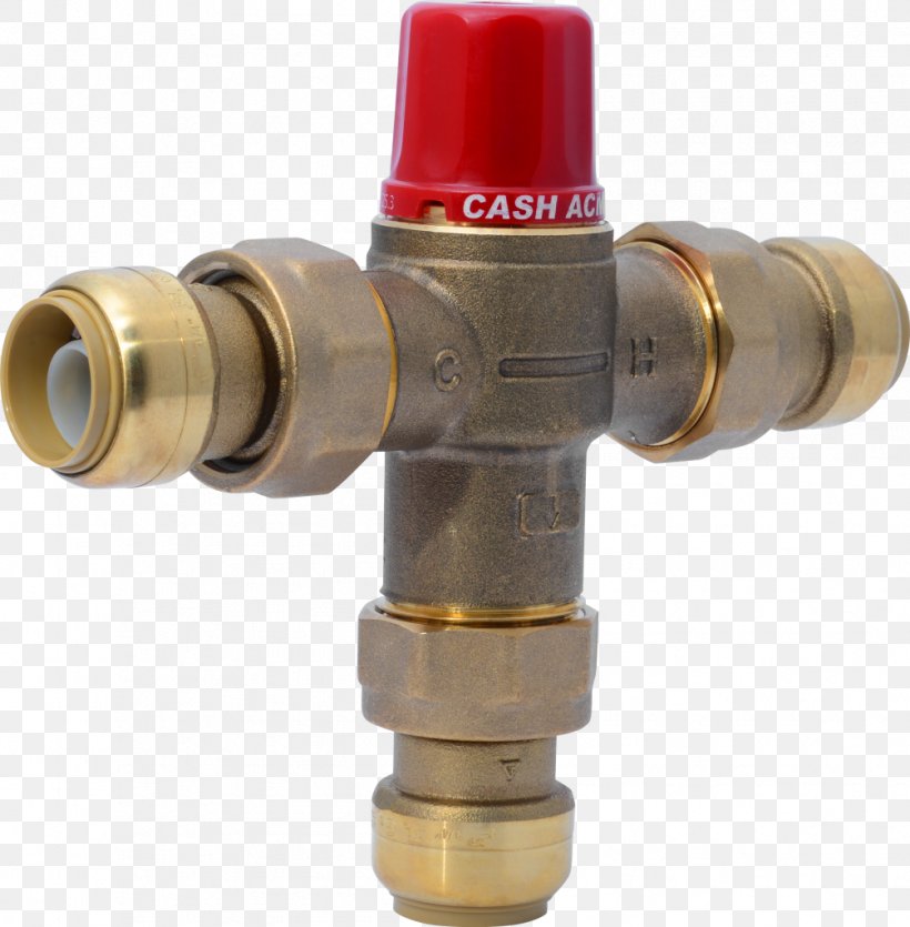 Control Valves Thermostatic Mixing Valve Water Heating Temperature, PNG ...