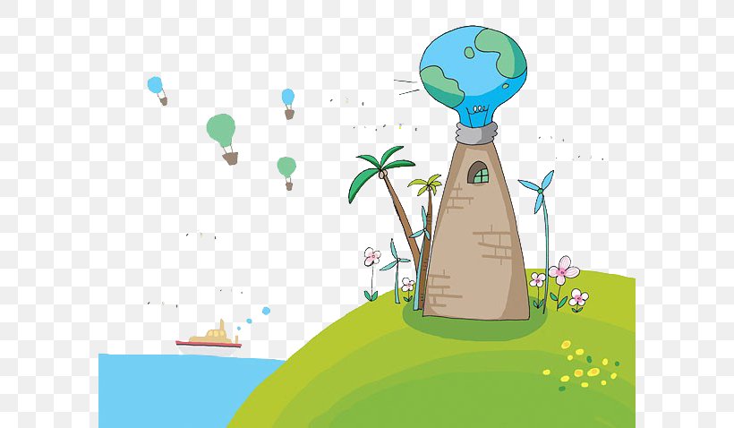 Gwangju Earth Cartoon Illustration, PNG, 600x478px, Gwangju, Cartoon, Designer, Earth, Energy Download Free