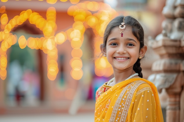 Foto grátis celebração da divindade navratri.