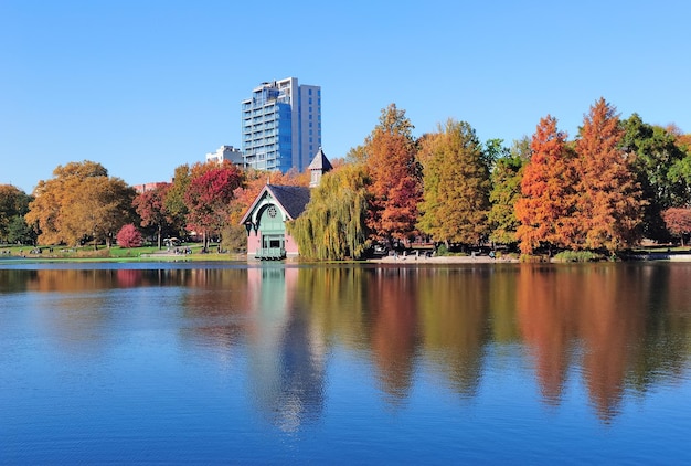 Foto grátis outono do central park de nova york