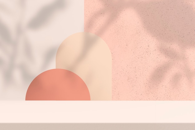 Foto grátis pano de fundo pastel de produtos com espaço de design