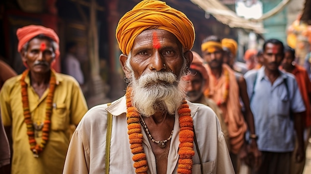 Foto grátis retrato de homens indianos