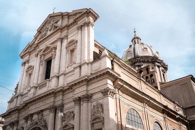 Foto grátis sant andrea della valle em roma itália