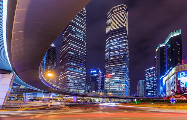 Foto grátis vista noturna da cidade