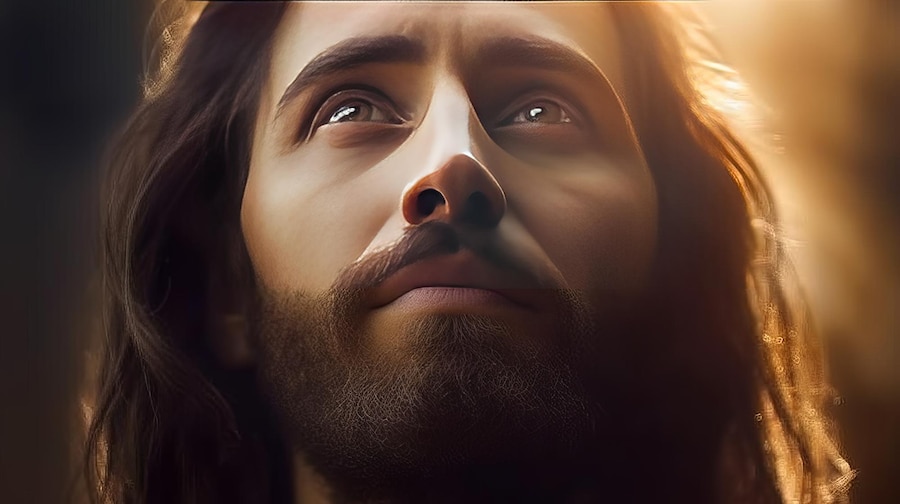 Premium AI Image | Jesus Christ in a Cinematic Shot portrait ...