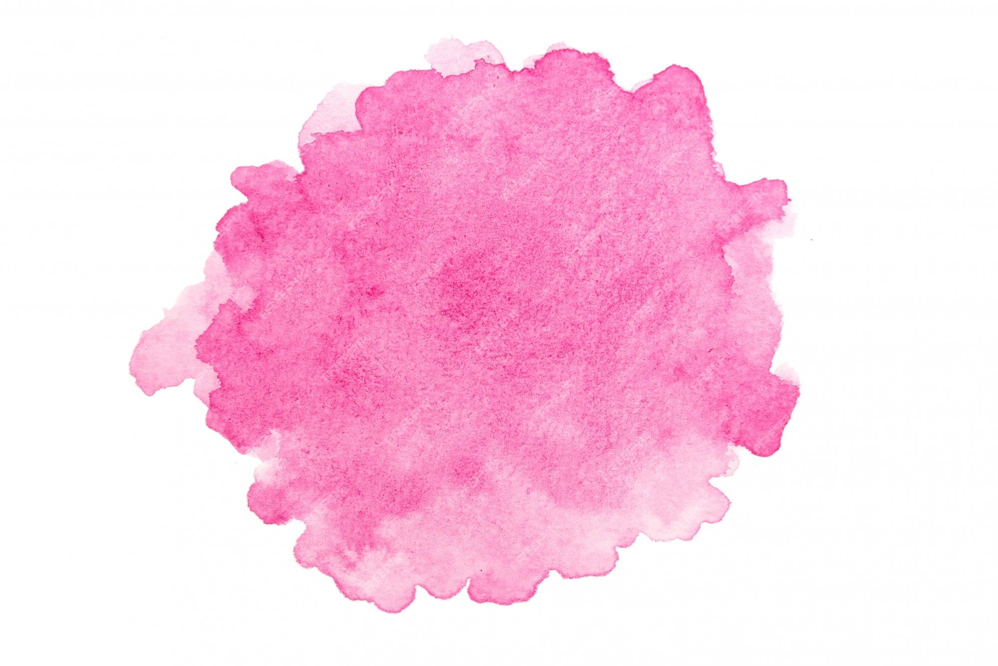 Premium Photo | Pink watercolor on white wall.