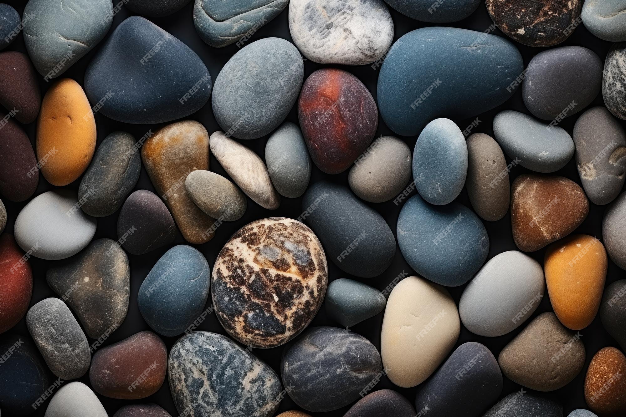 Premium AI Image | Smooth Stone Surface Texture Background Generative AI