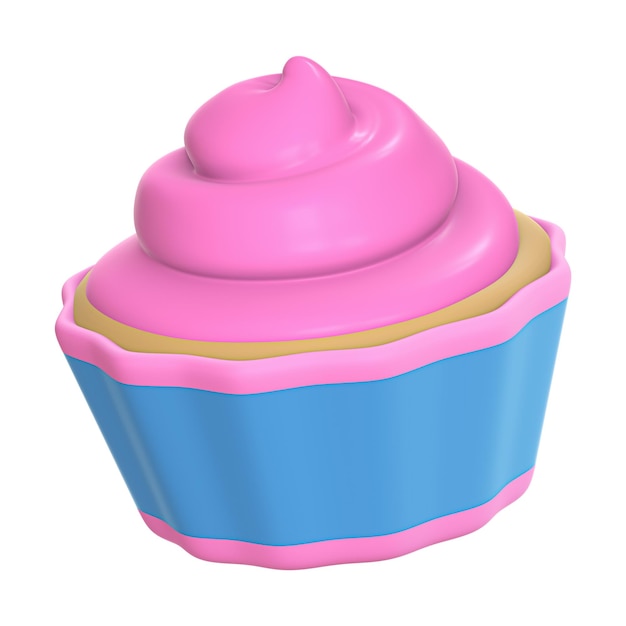 Premium PSD | Cupcake 01