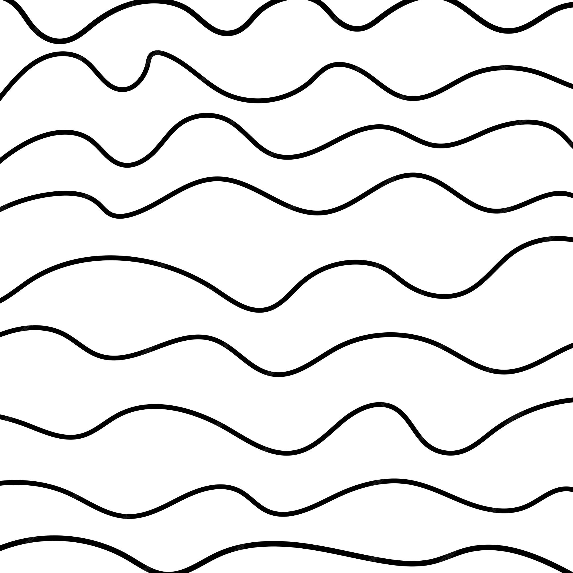 Premium Vector | Curve lines texture