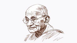 mahatma Gandhi drawings