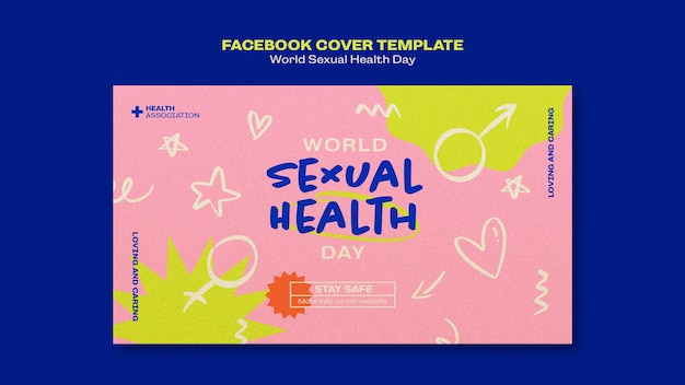 PSD grátis capa do facebook do dia mundial da saúde sexual