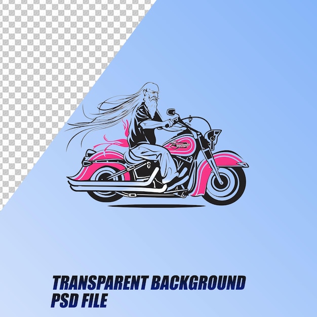 PSD ilustração 3d de bicicleta com fundo transparente