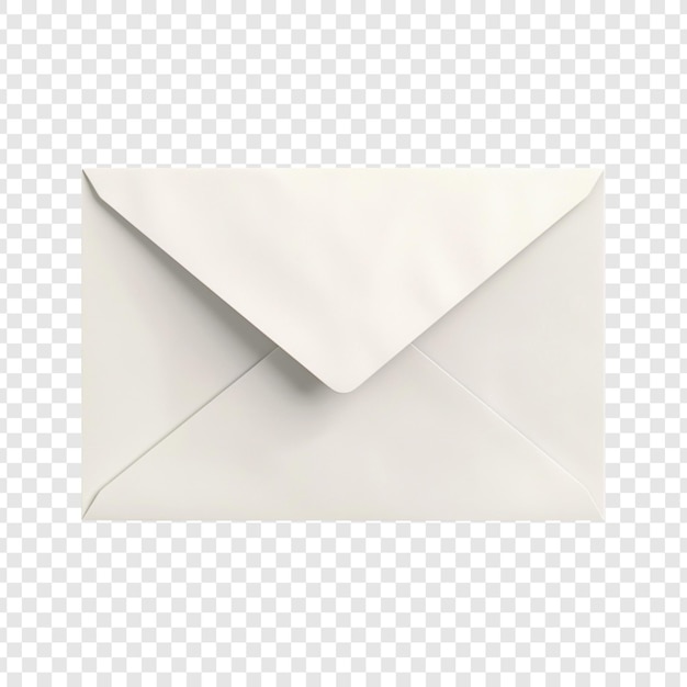 PSD modelo de envelope branco