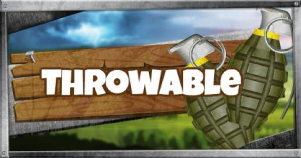 Fortnite | Throwable - Weapon & Gun List - GameWith