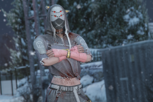 Burglar Gear Julie | Dead by Daylight [Add-On Ped, LODs]