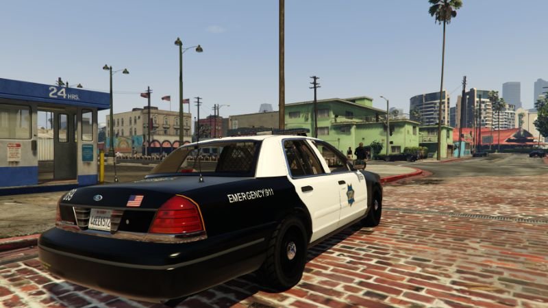 San Francisco PD 1999 CVPI HD Texture - GTA5-Mods.com