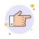 hand right icon