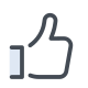 facebook like--v1 icon