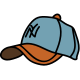 baseball cap icon