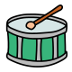 bass drum icon