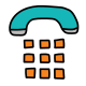 number pad icon