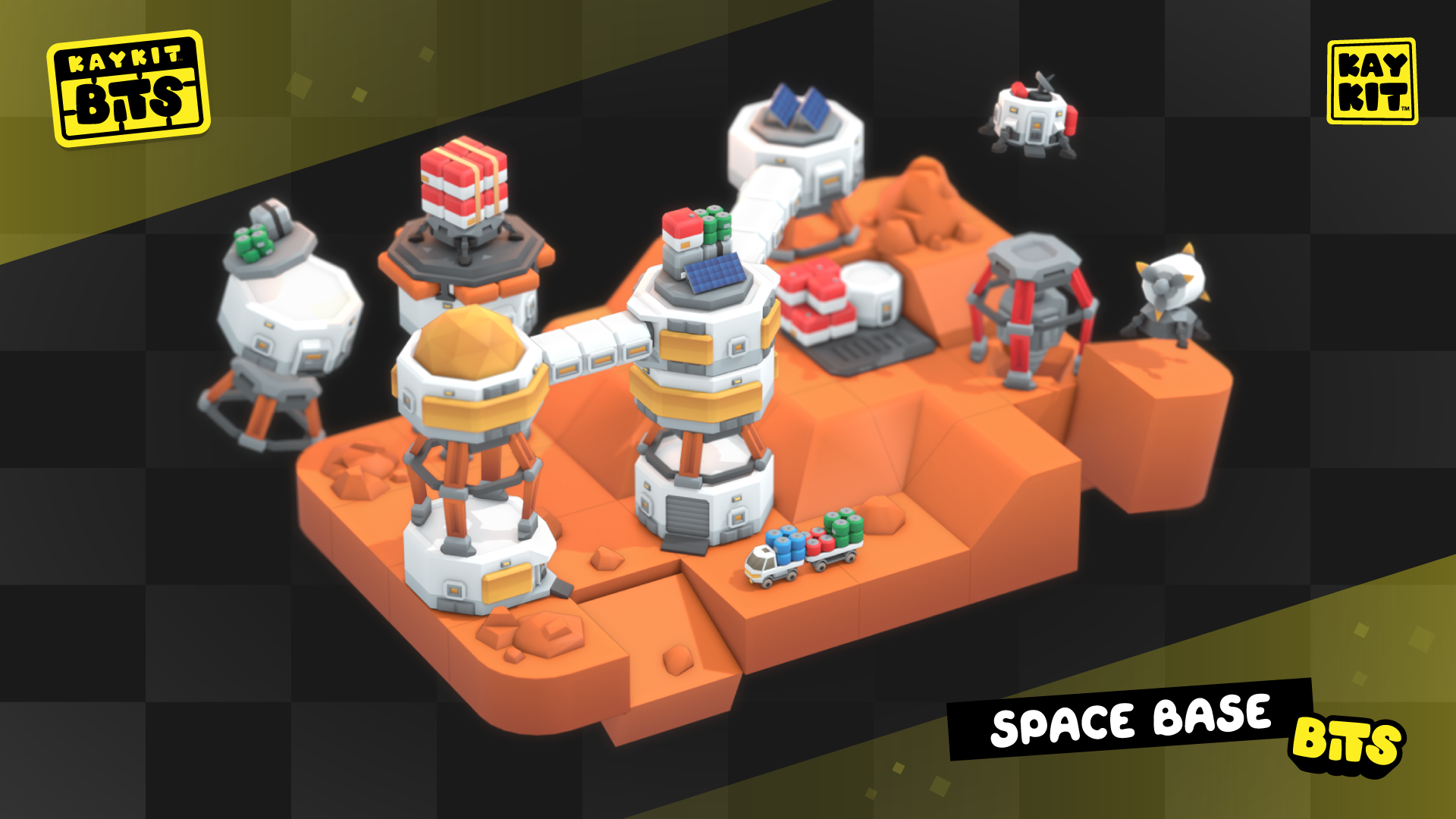 KayKit Space Base Bits - Godot Asset Library