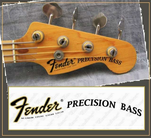 Fender Precision Bass Logo