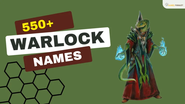 550+ Warlock Names [Unique, Bold & Funny Ideas]