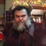 A typo makes its way to Jack Black's Satan in the dreadful Dear Santa