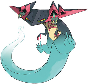 Dragapult artwork by Ken Sugimori