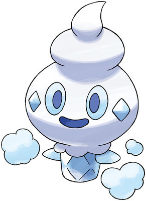 Vanillite artwork by Ken Sugimori