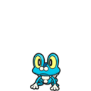 Froakie sprite from Scarlet & Violet