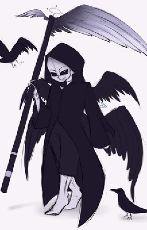 Reaper sans in creepypastas world by KarmaAkabane425