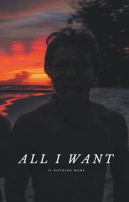 All I want cover