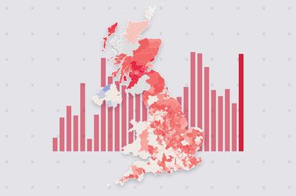 Britische Unterhauswahl 2024: Ein Land färbt sich rot